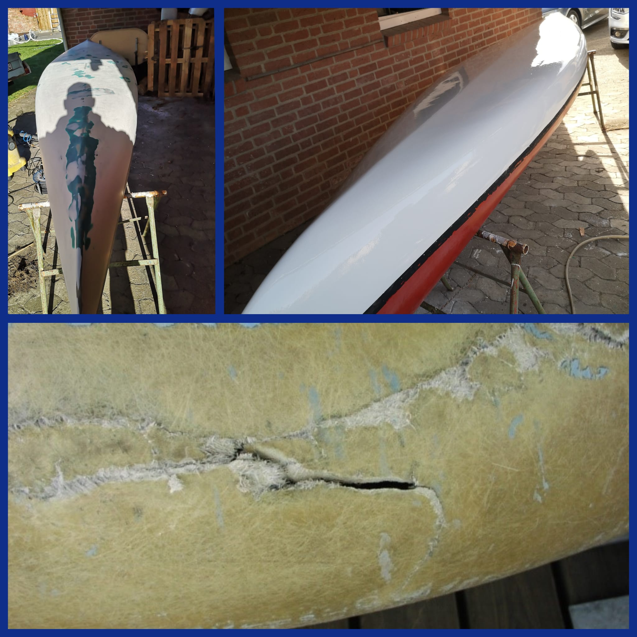 Kanu GFK Reparaturen 
